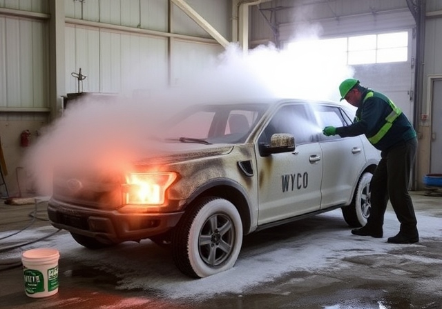 How Dry Ice Blasting Can Help Recover Fire-Damaged Vehicles